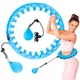 Обруч (хулахуп) массажный 4FIZJO с отягощением Sky Blue (P-5907739316837) - изображение 1