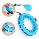Обруч (хулахуп) массажный 4FIZJO с отягощением Sky Blue (P-5907739316837) - изображение 3