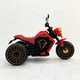 Детский электромотоцикл U-MAX Retro 2029 Красный с подсветкой фар и музыкальным плеером - изображение 3