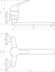 Cмеситель однорычажный настенного монтажа GLOBUS LUX Solly GLSO-0104 хром латунь 000009288 - изображение 4