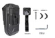 Чехол Сумка WILDMAN XT3S на руль для телефона до 6.7" WILD MAN смарфтона Черная - изображение 8