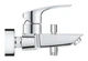 Набор смесителей для ванной Grohe Eurosmart UA123246M3 (18454081) - изображение 12