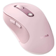 Миша Wireless Baseus F02 Ergonomic (B01055505411-01) Бездротова комп'ютерна для ПК/ноутбука 2.4G + Bluetooth 4000DPI Рожевий - изображение 4