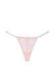 Жіночі трусики Victoria's Secret (456987332143) Shine Strap V-String M рожеві - зображення 3