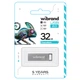 USB флеш накопичувач металевий моноблок Flash Wibrand WI2.0/CH32U6S USB 2.0 Chameleon 32Gb Silver - зображення 2