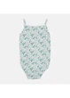 Боди H&M 98 Бежевый 0591599_зел.цветы_04 - изображение 2