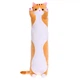 Мягкая игрушка Кот батон, кот обнимашка, игрушка-подушка 70 см, бежевый - изображение 1
