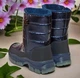 Дутики зимние для девочки на овчине Weestep 68575ДВ 35 (22,7см) синие - изображение 4