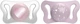 Пустышка Chicco PhysioForma Micro силиконовая 0 - 2 месяца розовая 2 шт (75126.11) - изображение 1