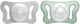 Пустышка Chicco PhysioForma Micro силиконовая 0 - 2 месяца серая 2 шт (75126.41) - изображение 1