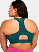 Спортивный топ для фитнеса женский Under Armour UA HeatGear High 1379195-449 XS Зеленый (196885757235) - изображение 9