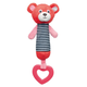 Canpol babies іграшка плюшева з пищалкою та зубогризкою BEARS 0+ рожевий 68/055_cor 5903407680552 - изображение 1