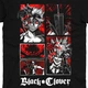 Футболка Аста Чорний Конюшина Black Clover MRZ v173 XS (24579) - зображення 2
