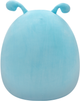 Maskotka Squishmallows Natnat - Pastel Blue Alien W/Flower Crown (196566412323) - obraz 7