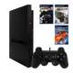 Набор Консоль Sony PlayStation 2 Slim SCPH-7xxx Europe Black Б/У + Игра Need for Speed: Carbon Английская Версия + Need for Speed ProStreet + Need for Speed: Underground - изображение 1