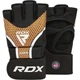 Рукавиці для ММА RDX AURA PLUS T-17 Black Golden S + КАПА У ПОДАРУНОК - зображення 5
