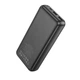Power bank Hoco J123A 20000 mAh повербанк 2хUSB Black - изображение 2