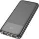 Power bank Hoco J121 PD20W+QC3.0 (22.5W) 10000 mAh зі швидкою зарядкою повербанк 2хUSB Black - зображення 2