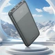 Power bank Hoco J121 PD20W+QC3.0 (22.5W) 10000 mAh зі швидкою зарядкою повербанк 2хUSB Black - зображення 4