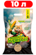 Наполнитель для кошек кукурузный SuperCat 10л - изображение 1