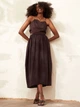 Топ женский H&M 060983443 L Темно-коричневый (2727000010874) - изображение 3