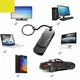 Флеш накопитель-память в металлическом корпусе USB3.0 + переходники TYPE-C+Micro USB 64GB 487 Black - изображение 7