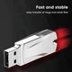 Флеш накопитель-память в металлическом корпусе USB3.0 + переходники TYPE-C+Micro USB 64GB 487 Black - изображение 8