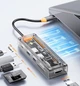 Хаб Asometech 6в1 100W (Type-C для 4K HDTV/SD/TF Card/USB 3.0/PD) для Macbook Air|Pro|Lenovo|HP|Dell|MSI - зображення 1
