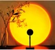 Проекційний світильник Sunset Lamp RGB з USB 16 кольорів заходу сонця світанку з пультом - зображення 10