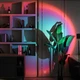 Проекційний світильник Sunset Lamp RGB з USB 16 кольорів заходу сонця світанку з пультом - зображення 11