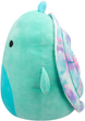 Pluszowa maskotka Squishmallows Żółwik Cascade ze skorupą tai-dai 40 cm (0196566412309) - obraz 4