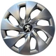 Автомобільні модельні ковпаки R16 Peugeot 416 4шт, SJS, сріблясті - изображение 1