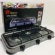 Плита настольная газовая на 3 конфорки, таганок Domotec MS-6603 Black - изображение 2