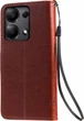 Чехол книжка Xiaomi Redmi Note 13 (чехол кот и дерево) Brown (35776-30) - изображение 2