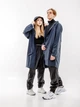 Мужская Куртка Rains Long Jacket Синий XS-S (7d1202-Blue XS-S) - изображение 5