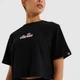 Женская Футболка Ellesse Fireball Crop T-Shirt Черный 2XS (7dSGB06838-011 2XS) - изображение 4