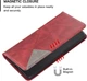 Чохол книжка SHLab Prisma Samsung Galaxy M15 5G M156 Red (36297-2D) - зображення 4