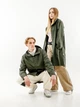 Мужская Куртка Rains Long Jacket Зеленый XS-S (7d1202-Green XS-S) - изображение 5