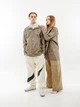 Мужская Куртка Rains Jacket Коричневый 2XS-XS (7d1201-Taupe 2XS-XS) - изображение 5