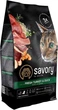 Сухой корм для взрослых капризных кошек Savory (индейка и утка) 400г - изображение 1