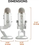 Мікрофон Blue Microphones Yeti Silver (988-000238) - изображение 3