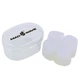 Беруши для плавания в пластиковом футляре Mad Swim Ear Plugs 071401 White - изображение 1