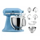 Кухонная машина KitchenAid Artisan 4,8 л 5KSM175PSEVB с откидным блоком цвет бархатно-голубой - изображение 1
