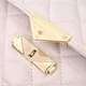 Изящная женская сумка с оригинальной защелкой из натуральной кожи Vintage 22672 белая - изображение 5