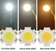 Сверхяркий светодиод COB на подложке d=20мм led 3w 9-12v белый теплый - изображение 3