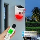 Вулична автономна сигналізація Tuya WiFi із сонячною зарядкою та ІЧ датчиком руху, сиреною, пультом, оповіщення на смартфон - зображення 6