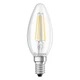 Лампа LED філаментна 4.2W 220V 470lm 2700K E14 35x100mm DIM свічка [4099854065590] LED CL LEDVANCE - зображення 1