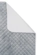 Покрывало-накидка Руно VeLour Серое 180х90 см Двустороннее Велюровое (Р18090.55_Grey) - изображение 7