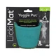 Миска - стакан Антистрес для собак LickiMat Yoggie Pot ( Блакитний ) - зображення 3