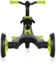 Детский 3-колесный велосипед Globber Explorer Trike 4 в 1 Lime Green, 632-106-3 - изображение 9